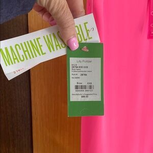Lilly Pulitzer Neon Pink Dress